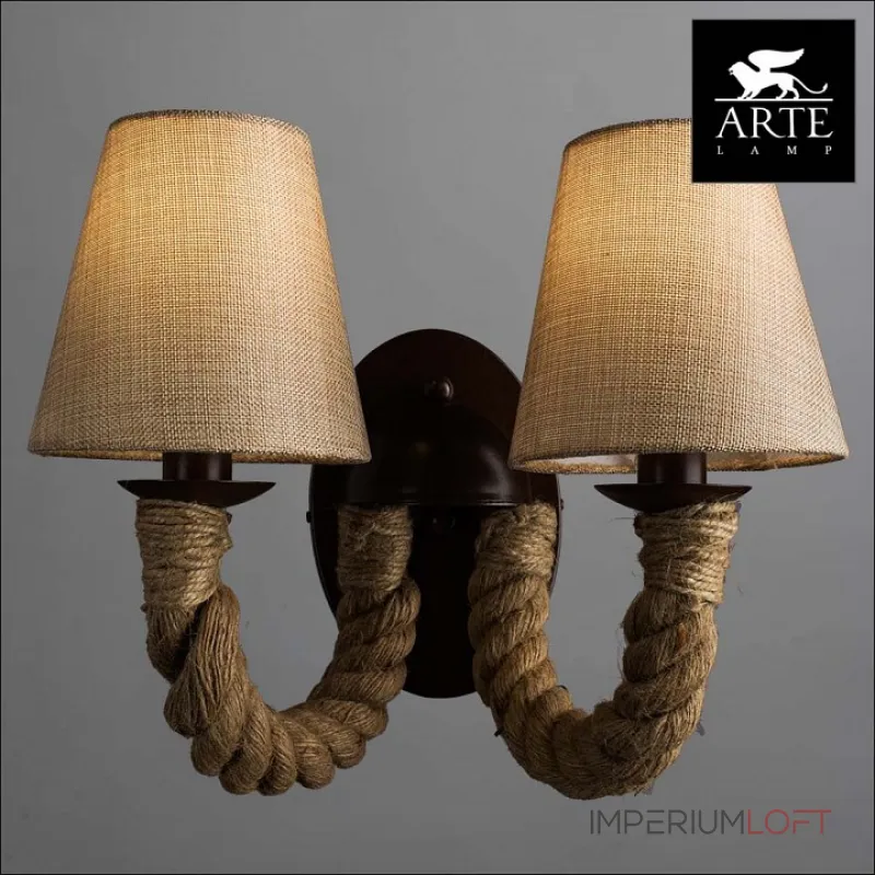 Бра Arte Lamp Corda A8958AP-2BR Бра Arte Lamp Corda A8958AP-2BR