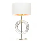 Настольная лампа Lumina Deco Fabi LDT 5531 CHR+WT от ImperiumLoft