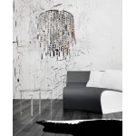 Подвесная люстра Lumina Deco Zucchero 350 LDP 2159-350 CHR