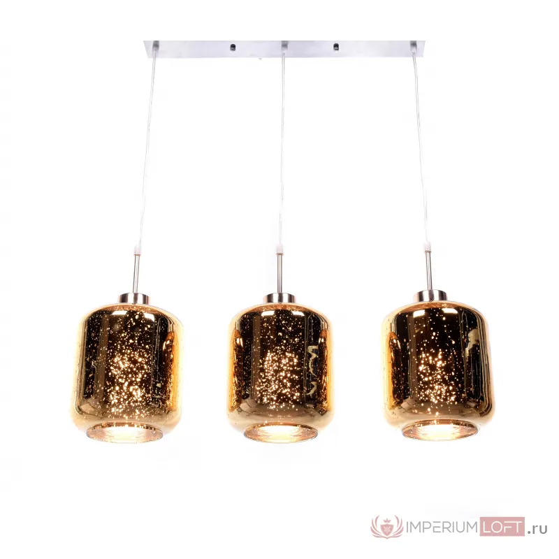 Подвесной светильник Lumina Deco Alacosmo LDP 6811-3 PR GD от ImperiumLoft