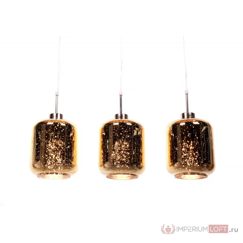 Подвесной светильник Lumina Deco Alacosmo LDP 6811-3 PR GD от ImperiumLoft