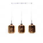 Подвесной светильник Lumina Deco Alacosmo LDP 6811-3 PR GD