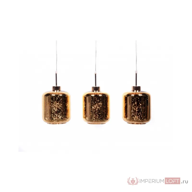 Подвесной светильник Lumina Deco Alacosmo LDP 6811-3 PR GD от ImperiumLoft