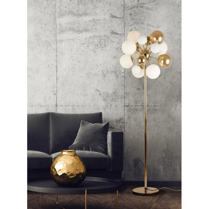 Торшер Lumina Deco Galaksida LDF 8565-10/16 GD+TEA от ImperiumLoft
