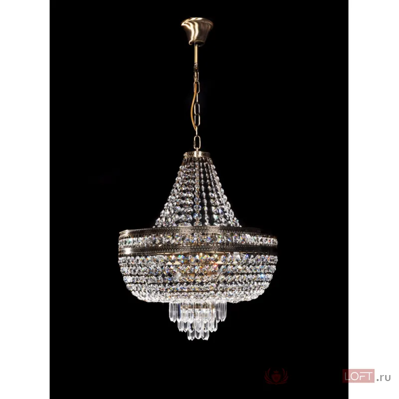 Хрустальная подвесная люстра Lumina Deco Belladoria LDP 10171 от ImperiumLoft