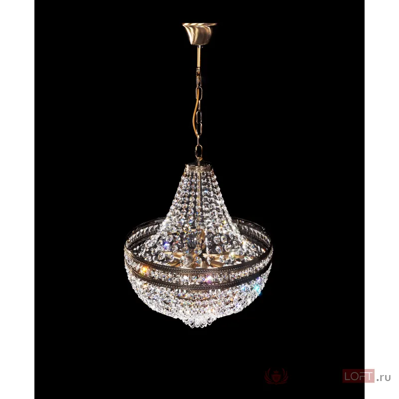 Хрустальная подвесная люстра Lumina Deco Belladoria LDP 10171 от ImperiumLoft