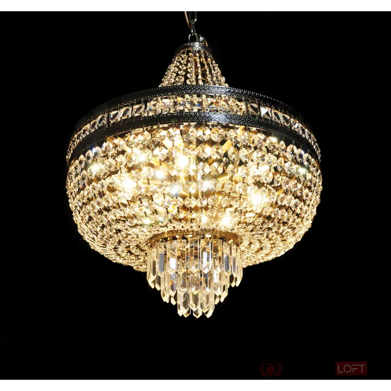 Хрустальная подвесная люстра Lumina Deco Belladoria LDP 10171 от ImperiumLoft