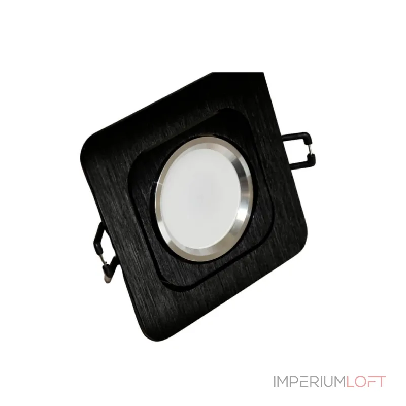Встраиваемый точечный светильник Lumina Deco Moka LDC 8063-L98 BK+SL