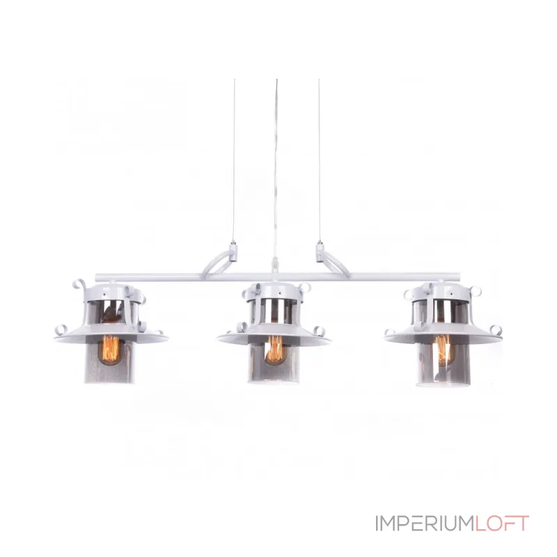 Подвесной светильник Lumina Deco Capri LDP 11327B-3 PR WT Подвесной светильник Lumina Deco Capri LDP 11327B-3 PR WT