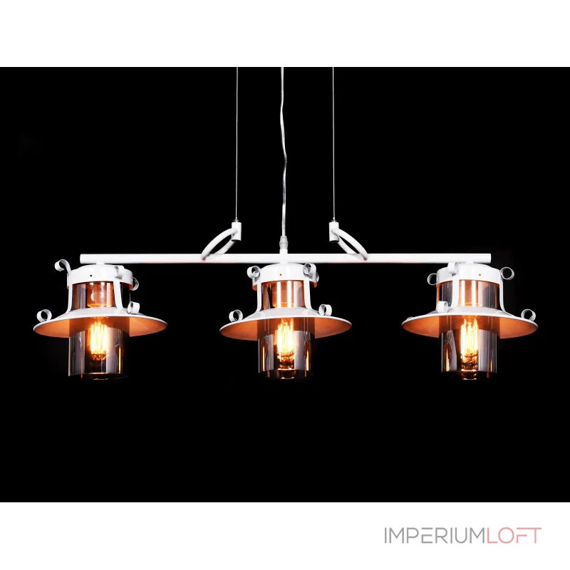 Подвесной светильник Lumina Deco Capri LDP 11327B-3 PR WT Подвесной светильник Lumina Deco Capri LDP 11327B-3 PR WT