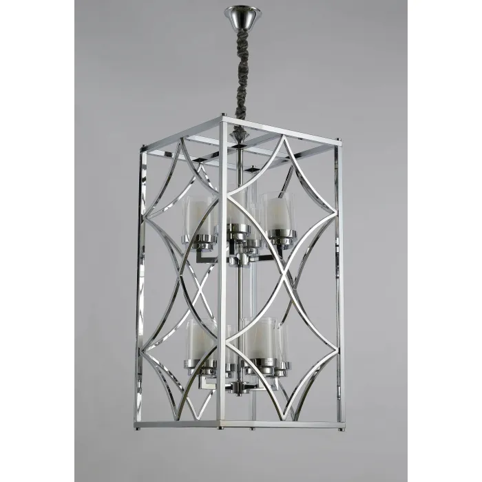 Подвесная люстра Lumina Deco Quadrato LDP 1223-8 CHR от ImperiumLoft