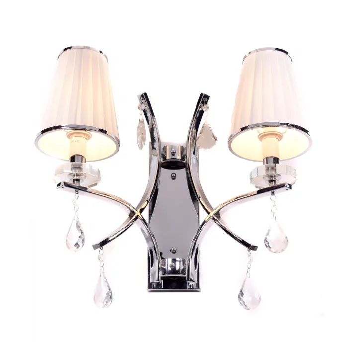 Бра Lumina Deco Glamour LDW 66247-2 WT+CHR от ImperiumLoft