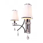 Бра Lumina Deco Glamour LDW 66247-2 WT+CHR от ImperiumLoft