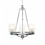 Подвесная люстра Lumina Deco Santini LDP 1220-4 CHR+WT от ImperiumLoft Подвесная люстра Lumina Deco Santini LDP 1220-4 CHR+WT от ImperiumLoft