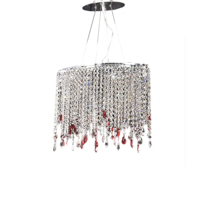 Хрустальная подвесная люстра Lumina Deco Aldonea LDP 7051-4 CHR от ImperiumLoft