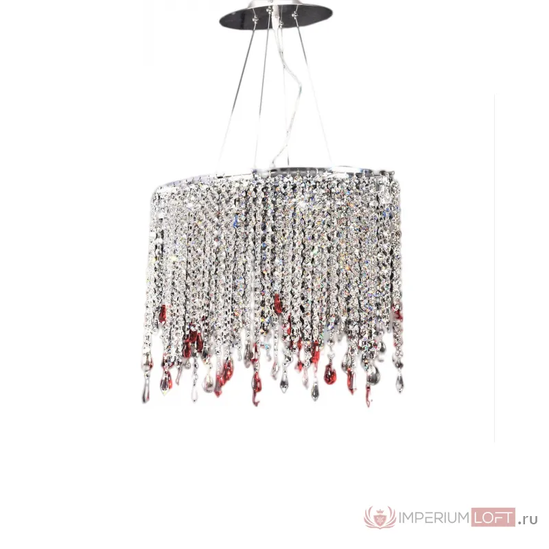 Хрустальная подвесная люстра Lumina Deco Aldonea LDP 7051-4 CHR от ImperiumLoft