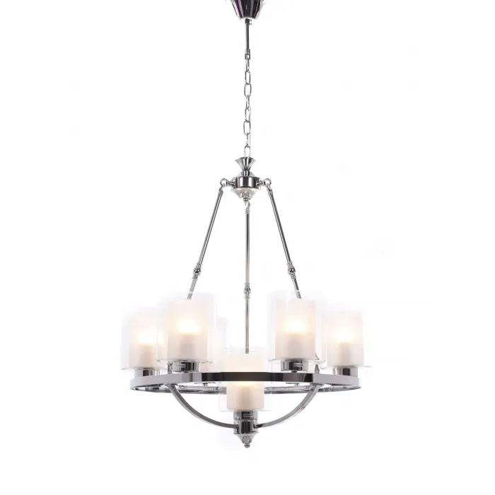 Подвесная люстра Lumina Deco Santini LDP 1220-7 CHR+WT от ImperiumLoft