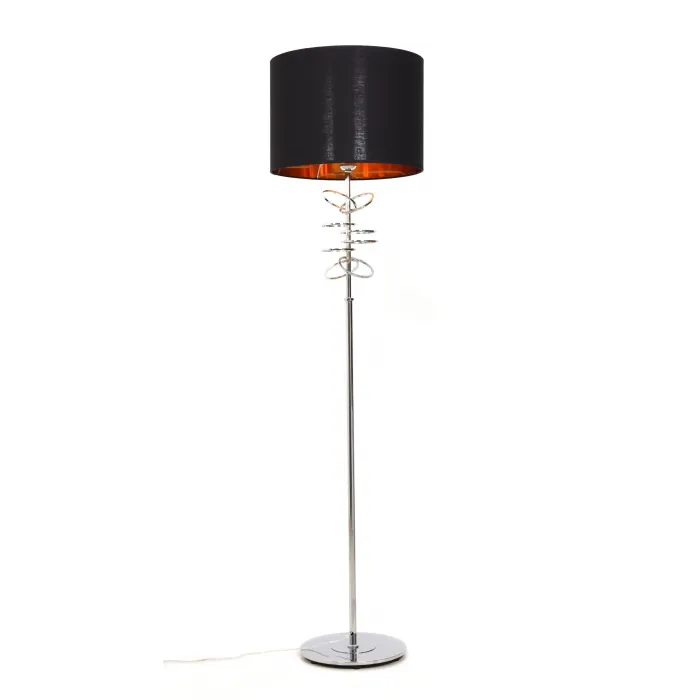 Торшер Lumina Deco Milari LDF 5530 CHR+BK от ImperiumLoft