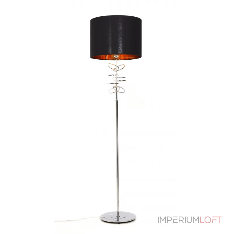 Торшер Lumina Deco Milari LDF 5530 CHR+BK