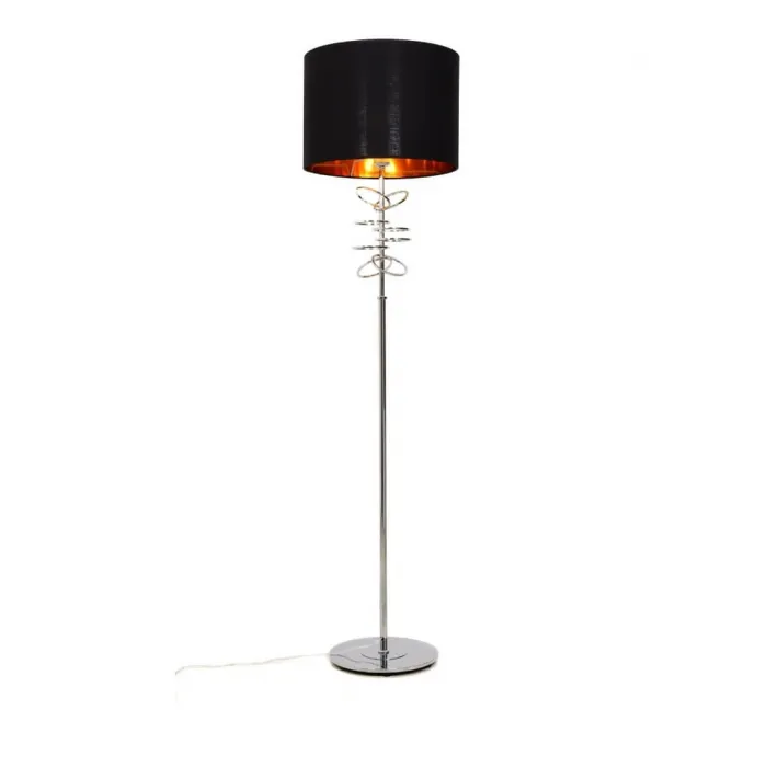 Торшер Lumina Deco Milari LDF 5530 CHR+BK от ImperiumLoft