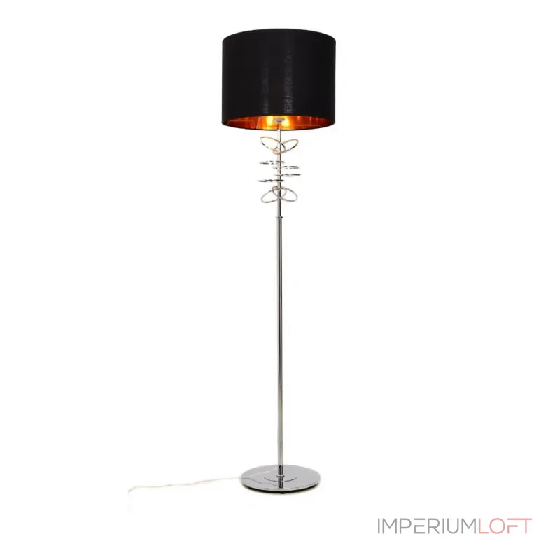 Торшер Lumina Deco Milari LDF 5530 CHR+BK
