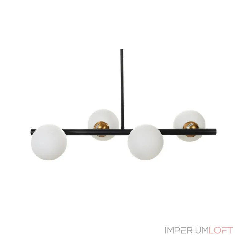 Люстра на штанге Lumina Deco Torica LDP 7001-4 BK+MD Люстра на штанге Lumina Deco Torica LDP 7001-4 BK+MD