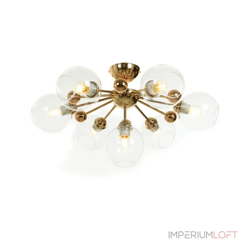 Потолочная люстра Lumina Deco LDP 8040-7 F.GD+PR Потолочная люстра Lumina Deco LDP 8040-7 F.GD+PR