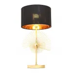 Настольная лампа Lumina Deco Fonti LDT 5534 GD+BK