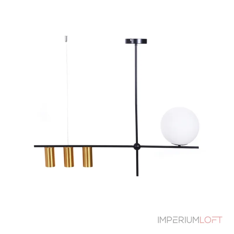 Подвесной светильник Lumina Deco Drino LDP 6042-4 BK+MD