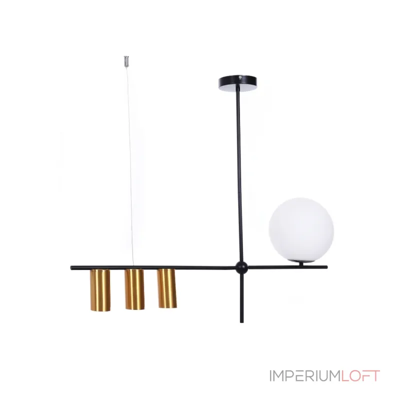 Подвесной светильник Lumina Deco Drino LDP 6042-4 BK+MD