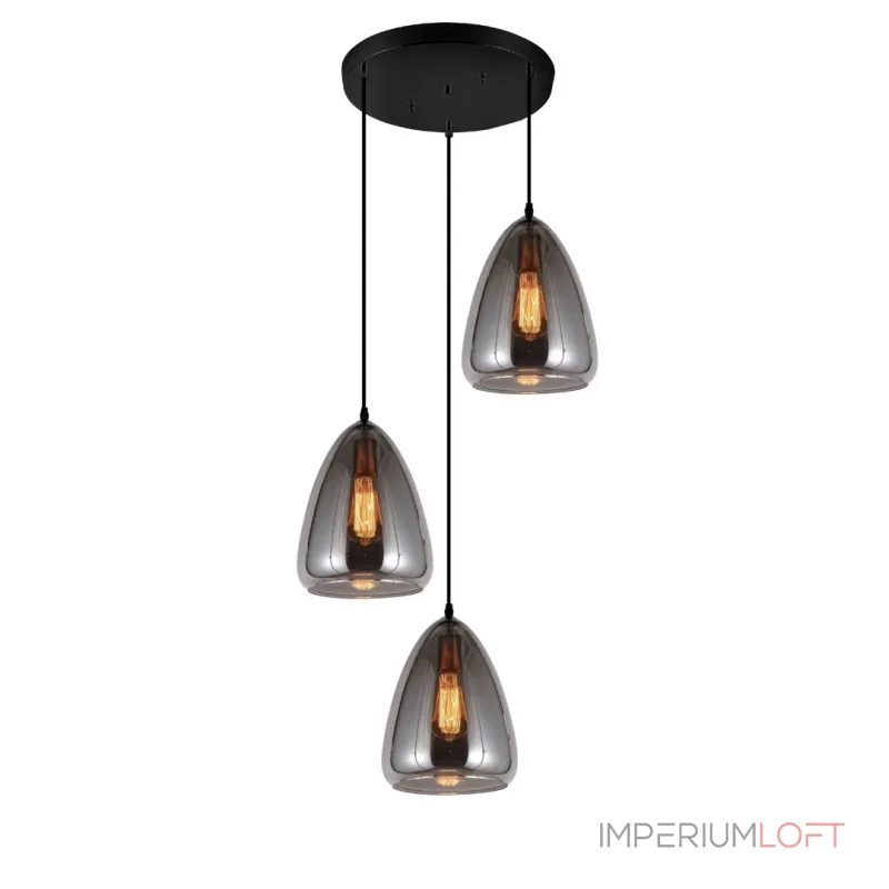 Подвесной светильник Lumina Deco Braga LDP 6841-3 GY Подвесной светильник Lumina Deco Braga LDP 6841-3 GY