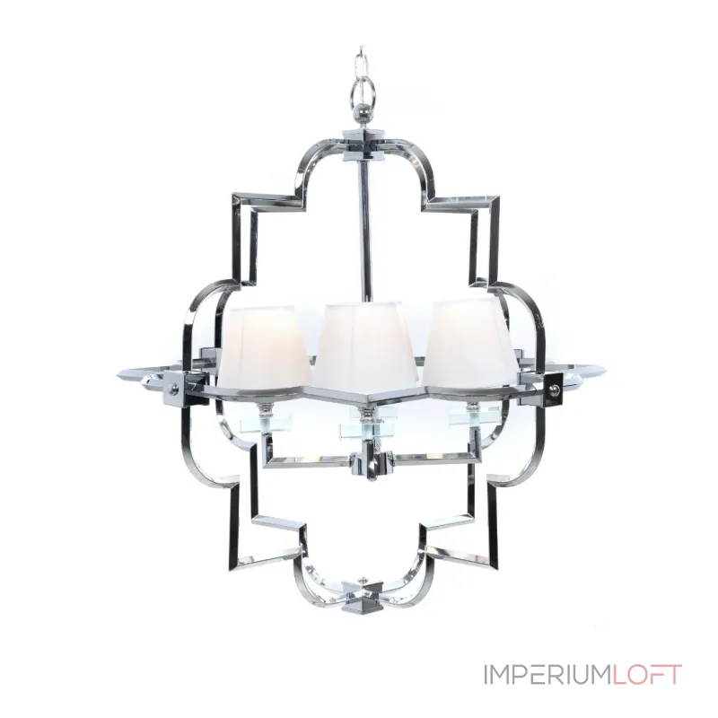Подвесная люстра Lumina Deco Baltimore LDP 8020-4 CHR+WT