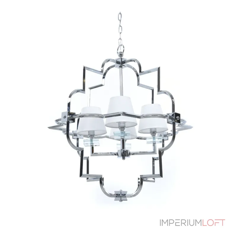 Подвесная люстра Lumina Deco Baltimore LDP 8020-4 CHR+WT