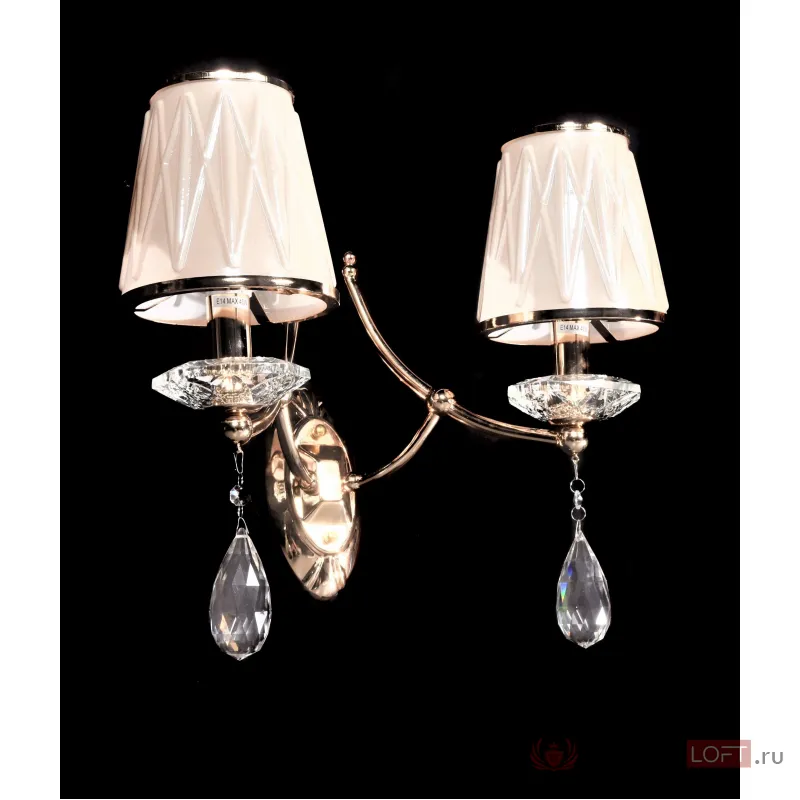 Бра Lumina Deco Dominni LDW 9268-2 GD от ImperiumLoft