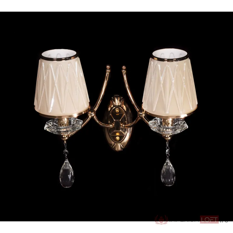 Бра Lumina Deco Dominni LDW 9268-2 GD от ImperiumLoft