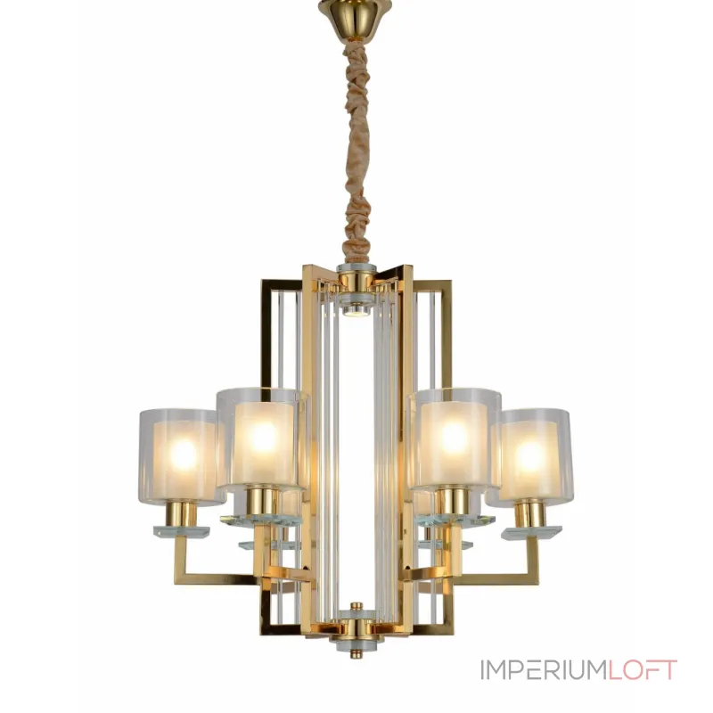 Подвесная люстра Lumina Deco Manhattan LDP 8012-6 F.GD Подвесная люстра Lumina Deco Manhattan LDP 8012-6 F.GD