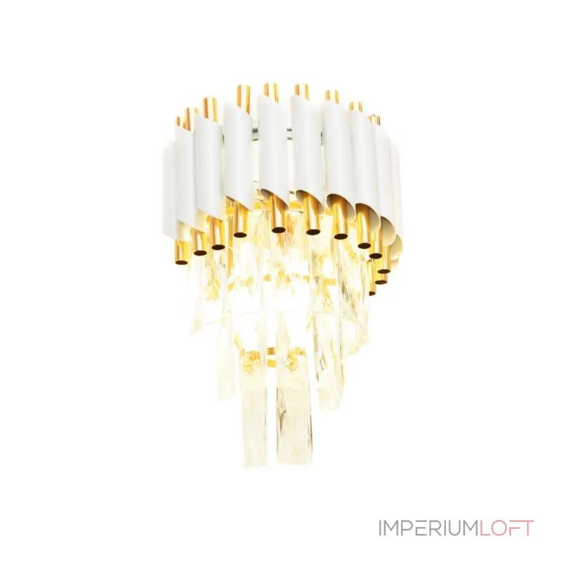 Бра Lumina Deco Funneli LDW 6003-2 WT+F.GD от ImperiumLoft Бра Lumina Deco Funneli LDW 6003-2 WT+F.GD от ImperiumLoft