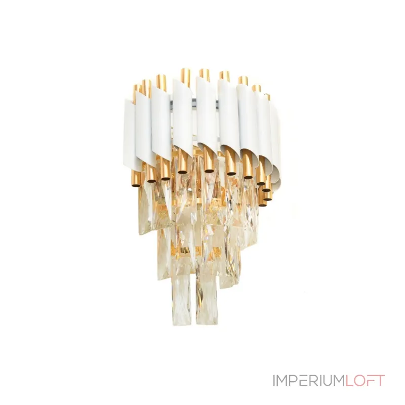 Бра Lumina Deco Funneli LDW 6003-2 WT+F.GD от ImperiumLoft Бра Lumina Deco Funneli LDW 6003-2 WT+F.GD от ImperiumLoft