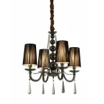 Подвесная люстра Lumina Deco Fabione LDP 1200-4 BK