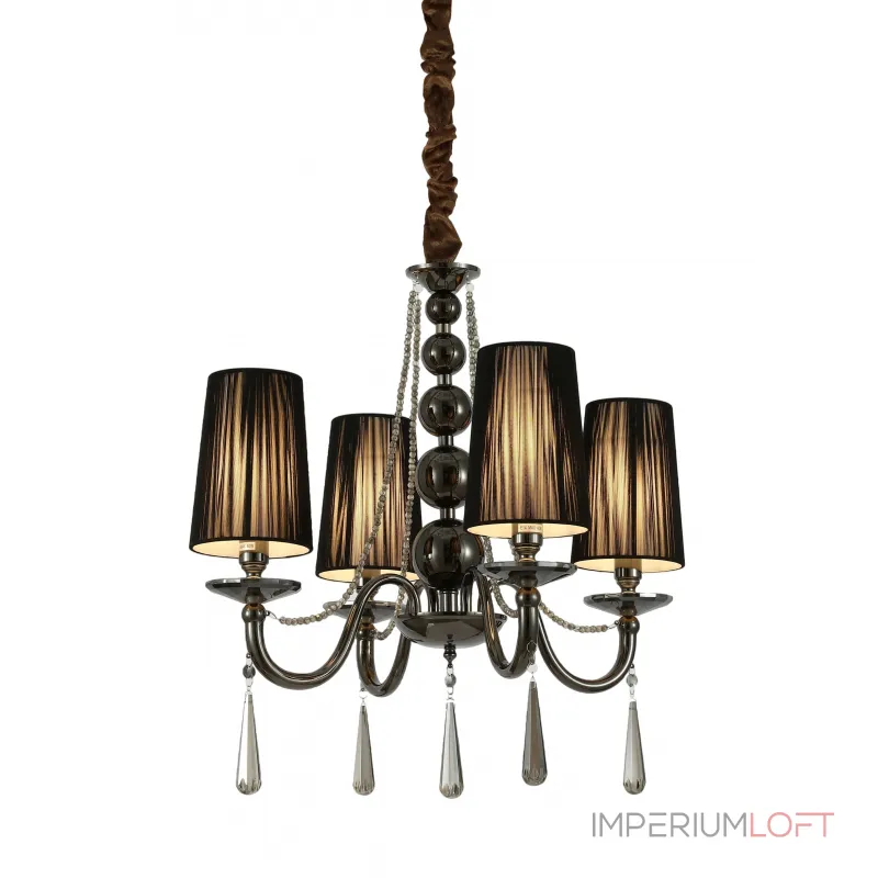 Подвесная люстра Lumina Deco Fabione LDP 1200-4 BK