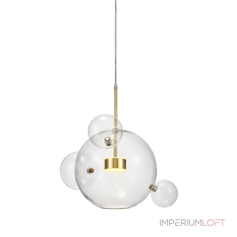Подвесной светильник Lumina Deco Neroni LDP 6016-3+1 GD