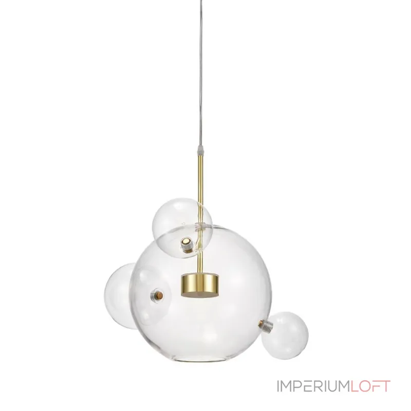 Подвесной светильник Lumina Deco Neroni LDP 6016-3+1 GD