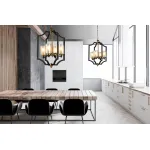 Подвесная люстра Lumina Deco Vigatto LDP 1224-4 BK+MD от ImperiumLoft