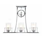 Подвесная люстра Lumina Deco Bronx LDP 1234-3 CHR от ImperiumLoft
