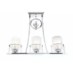 Подвесная люстра Lumina Deco Bronx LDP 1234-3 CHR от ImperiumLoft