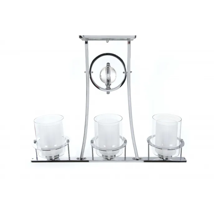 Подвесная люстра Lumina Deco Bronx LDP 1234-3 CHR от ImperiumLoft
