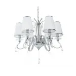 Хрустальная подвесная люстра Lumina Deco Finezzia LDP 9267-6 CHR от ImperiumLoft