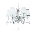 Хрустальная подвесная люстра Lumina Deco Finezzia LDP 9267-6 CHR от ImperiumLoft