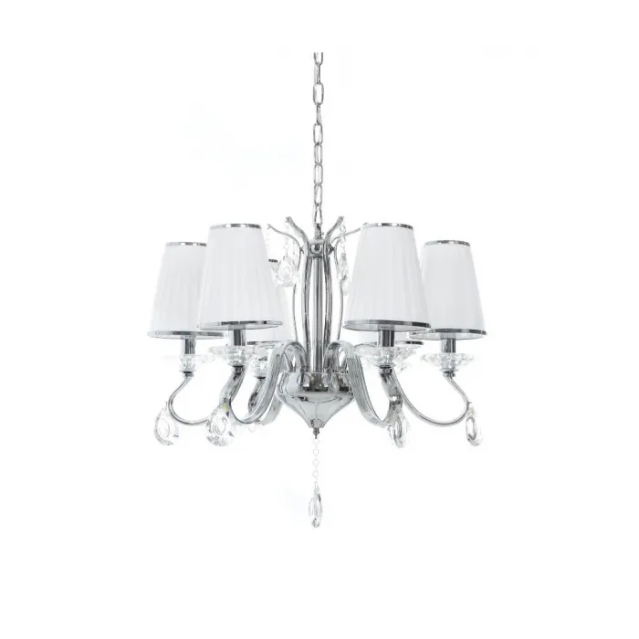 Хрустальная подвесная люстра Lumina Deco Finezzia LDP 9267-6 CHR от ImperiumLoft