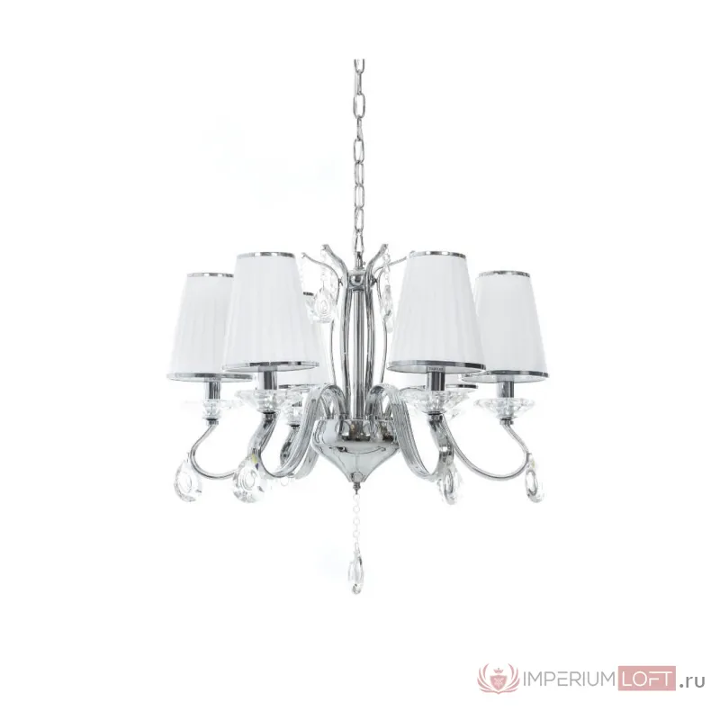 Хрустальная подвесная люстра Lumina Deco Finezzia LDP 9267-6 CHR от ImperiumLoft